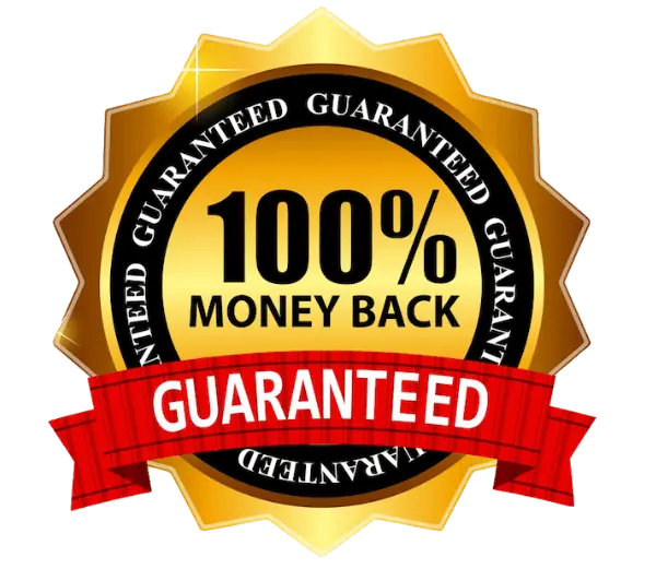 60 Days Money Back Guarantee Gold Badge